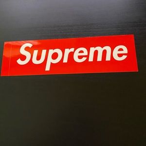 Supreme Box Logo Sticker